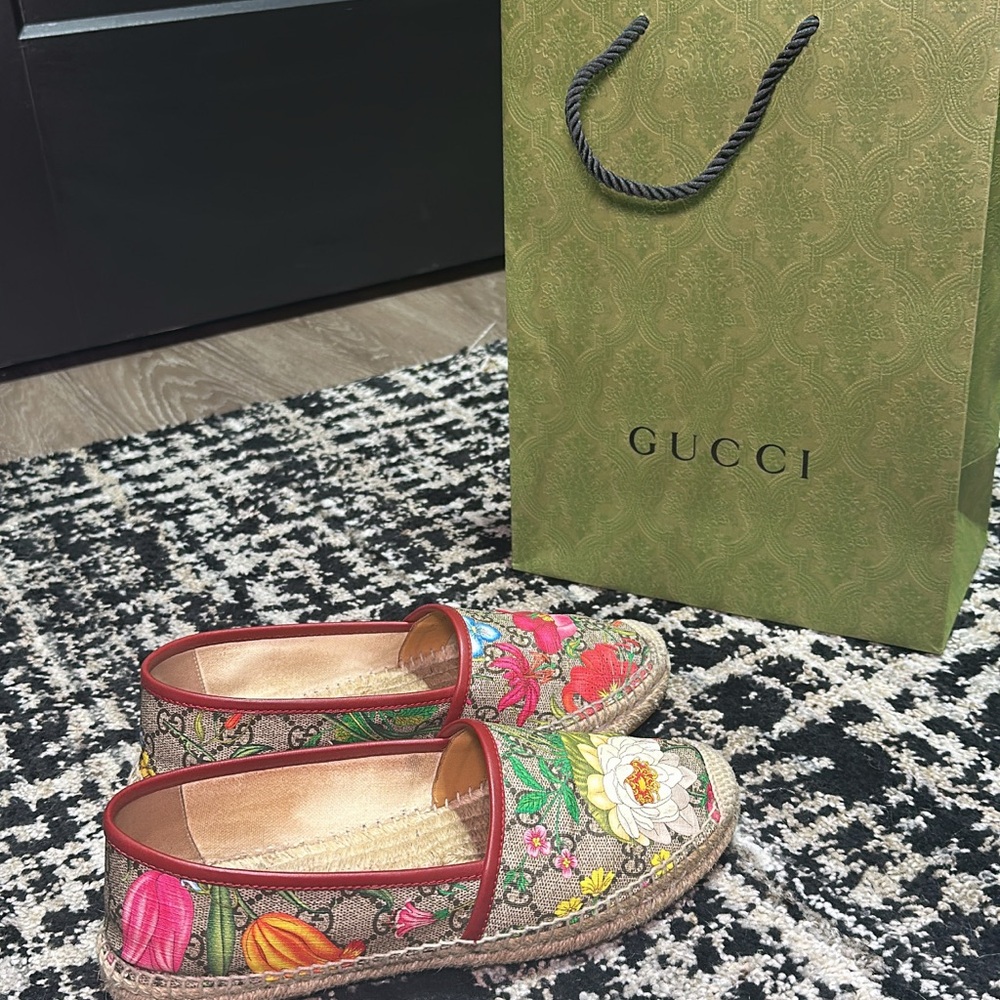 Gucci Women's Floral Espadrilles - Multicolor